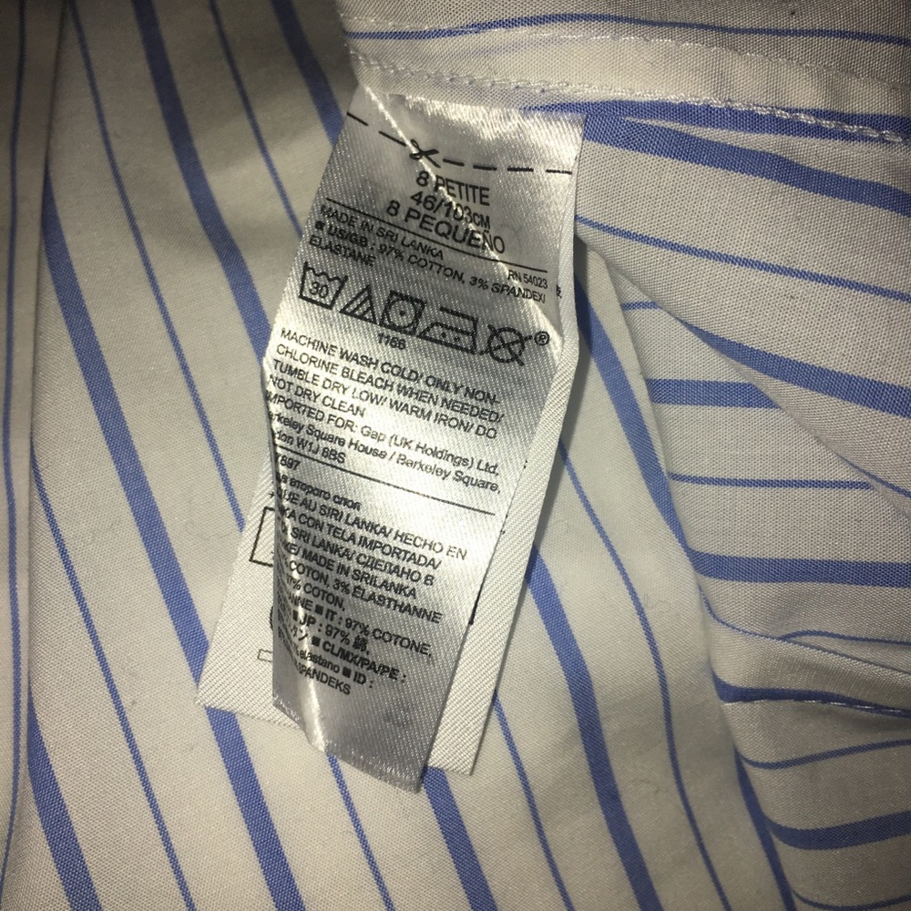 Banana Republic Striped Riley Shirt - Picture 6 of 6